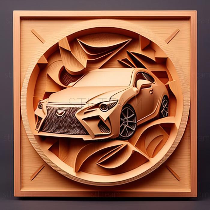 3D model Lexus IS F (STL)